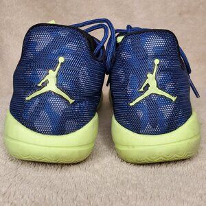 Air Jordan Eclipse 724042-406 Blue And Green Lace Up Unisex Sneakers Size 4.5Y